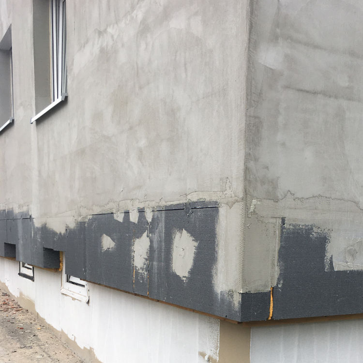 Vollwärmeschutz verputzt